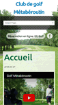 Mobile Screenshot of golfmetaberoutin.com