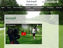 Tablet Screenshot of golfmetaberoutin.com